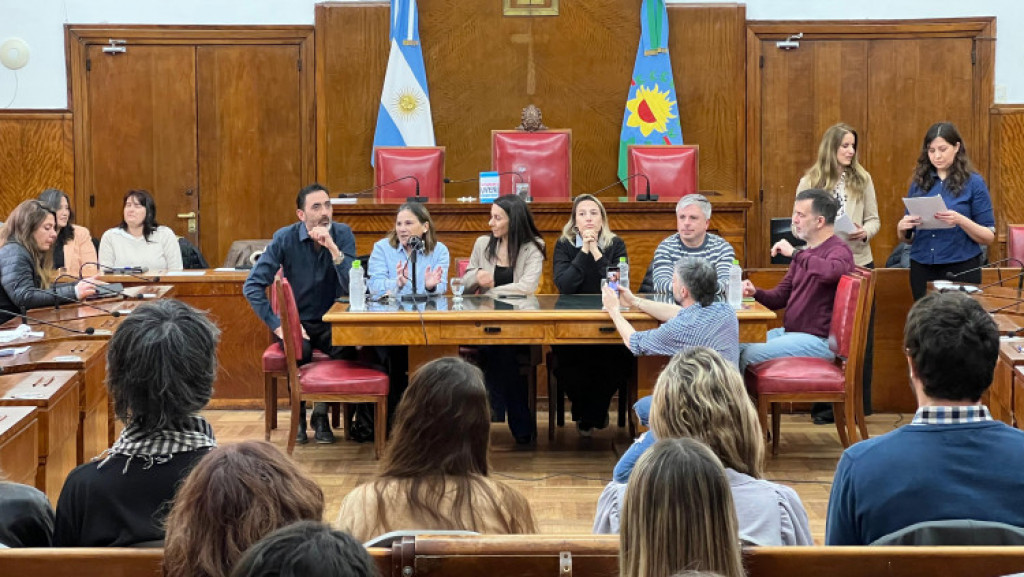 Jornada del Parlamento Juvenil Bonaerense en el recinto